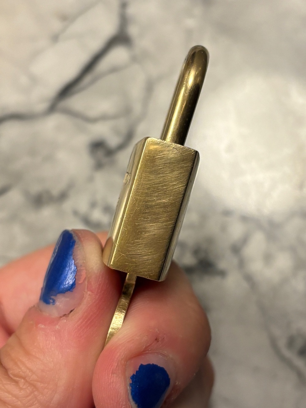 Vintage Louis Vuitton Rare 200 Series Lock and Key #230 with COA - Picture 9 of 11
